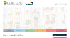 Desktop Screenshot of nittenau.de